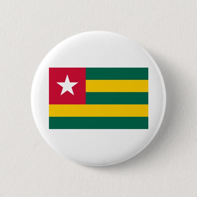 Togo Flag Button (Front)