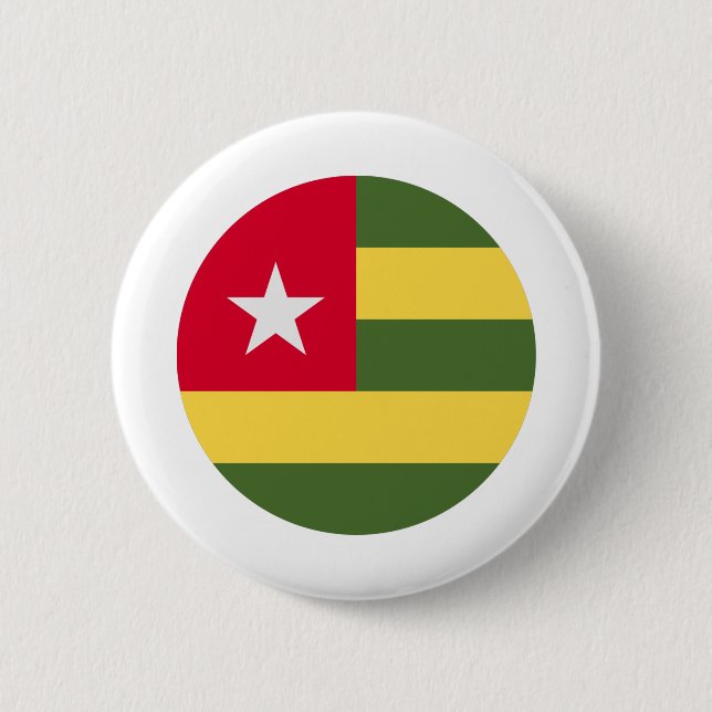 Togo Flag Button (Front)