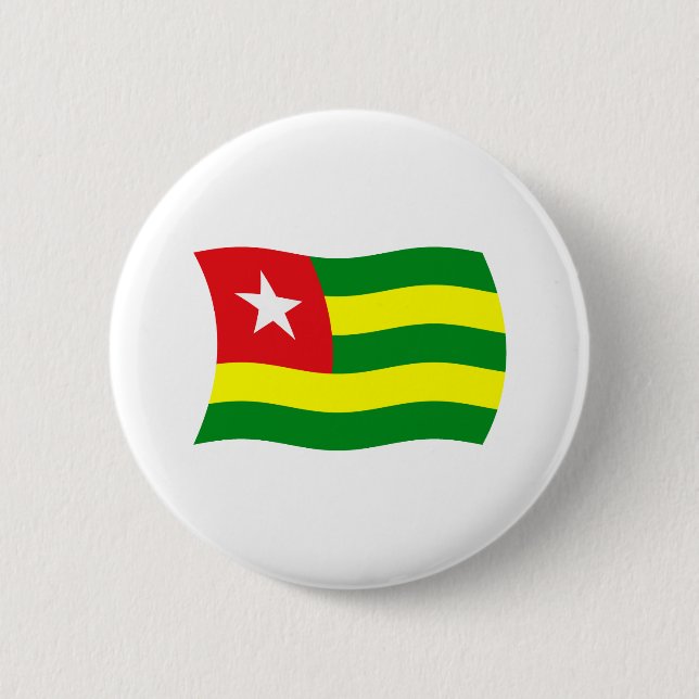 Togo Flag Button (Front)