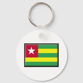 Togo Flag Keychain