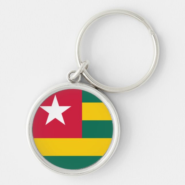 Togo Flag Keychain (Front)