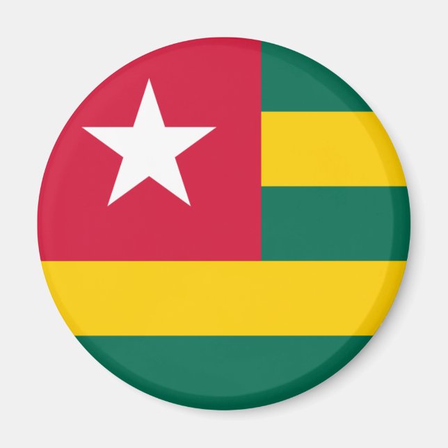 Togo Flag Magnet (Front)
