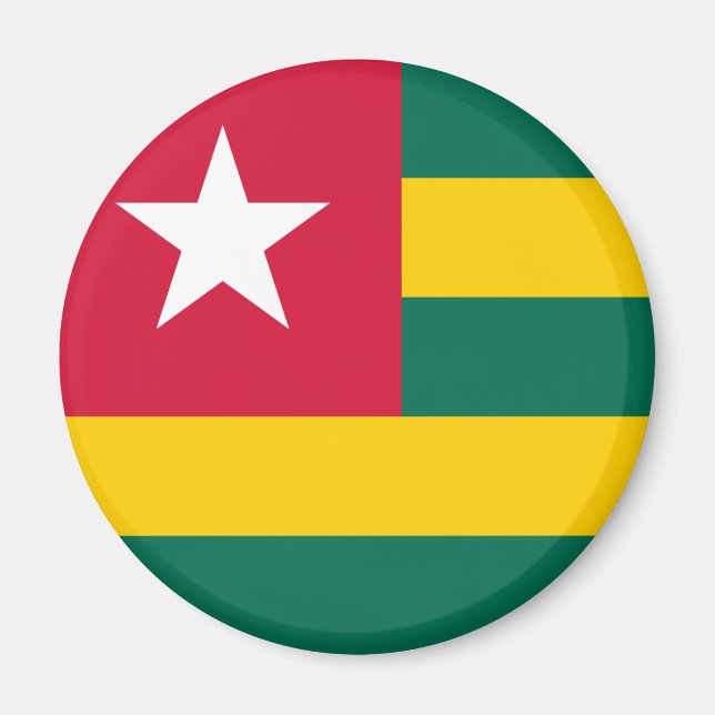 Togo Flag Magnet (Front)