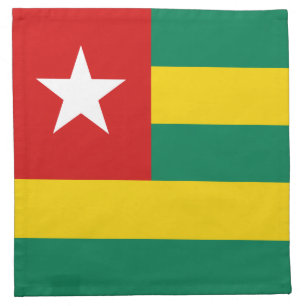 Togo Flag Napkin