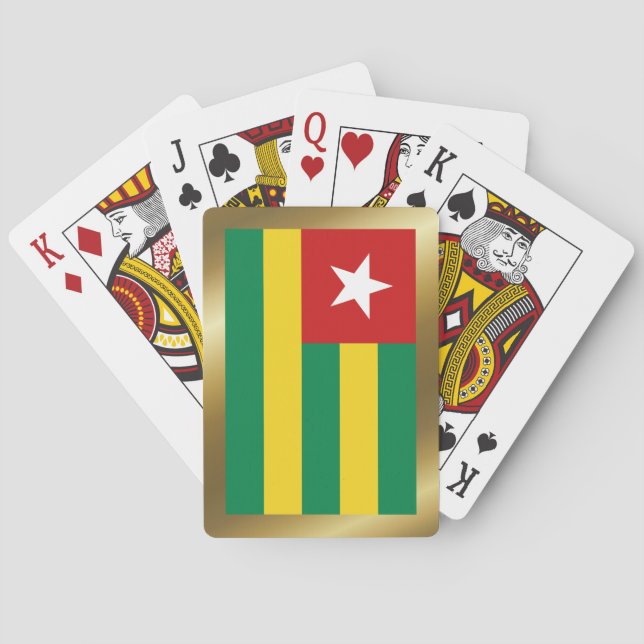 Togo Flag Playing Cards (Back)