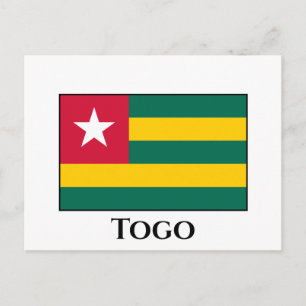 Togo Flag Postcard