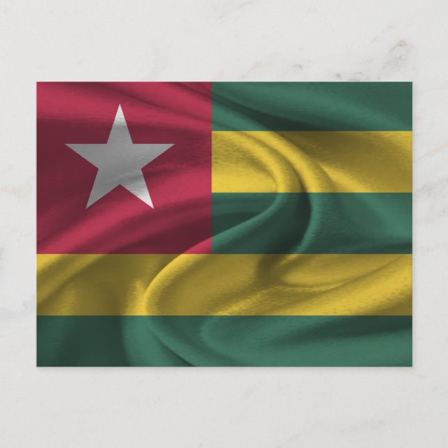Togo Flag Postcard (Front)