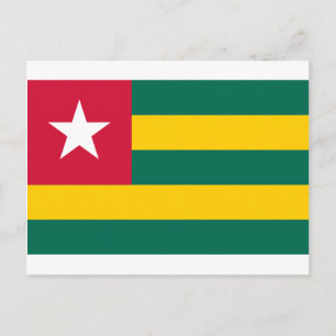 Togo Flag Products Postcard