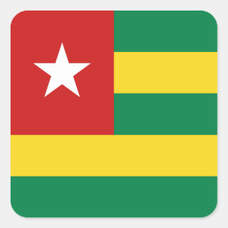 Togo Flag Sticker