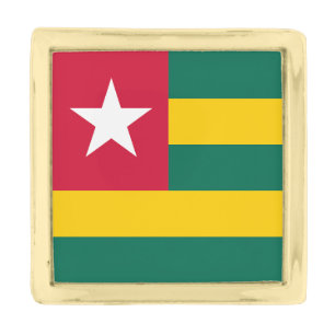 Togo Gold Finish Lapel Pin