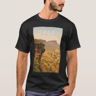 Togo Illustration Travel Art Vintage T-Shirt