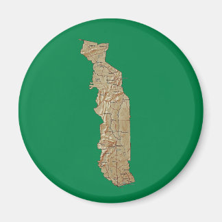 Togo Map Magnet