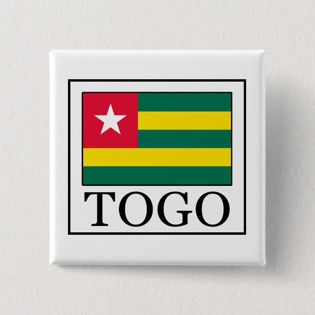 Togo Pinback Button (Front)