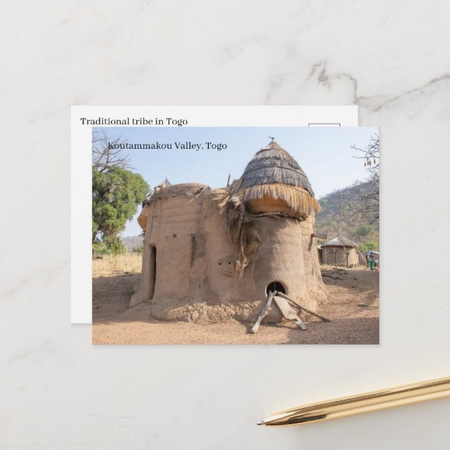 Togo Postcard (Front/Back In Situ)