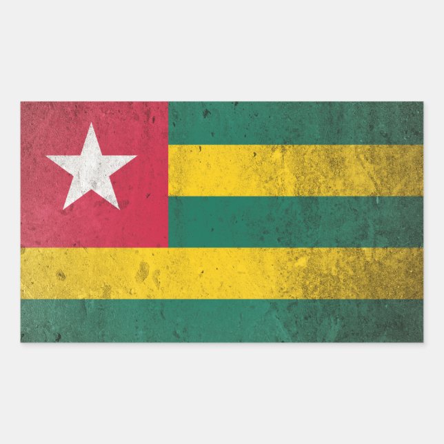 Togo Rectangular Sticker (Front)