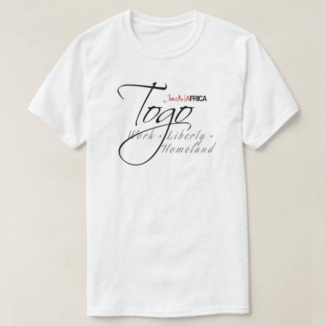 Togo Sleek - Light T-Shirt (Design Front)
