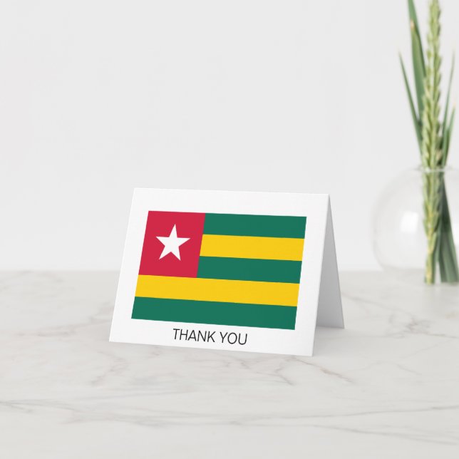 Togo Thank You Card (Front)