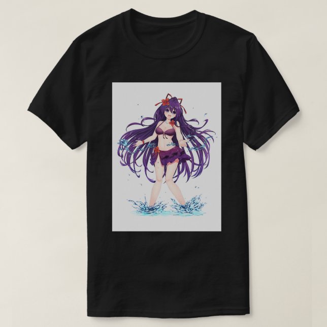 Tohka Yatogami Date A Live Art T-Shirt (Design Front)