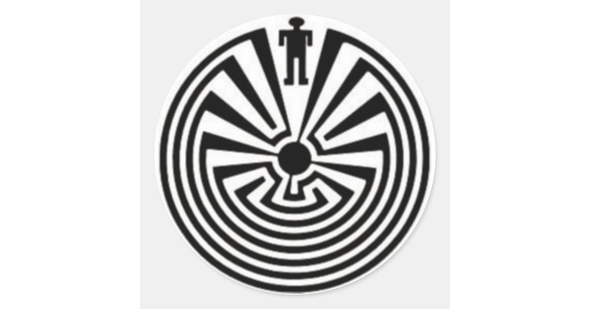 tohono_oodham_man_in_the_maze_collector_stickers r1b649cc953894f57b3e6fd829c344fc7_v9waf_8byvr_630