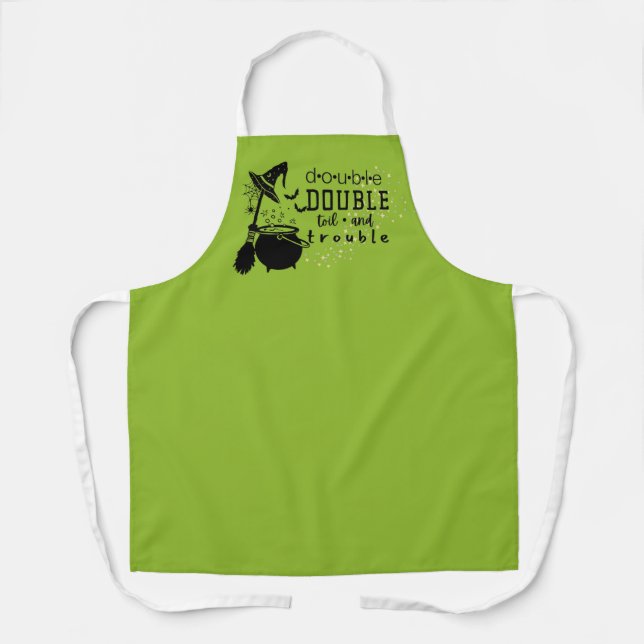 Toil and Trouble  Apron (Front)