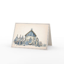 Toile | Chinoiserie Nativity