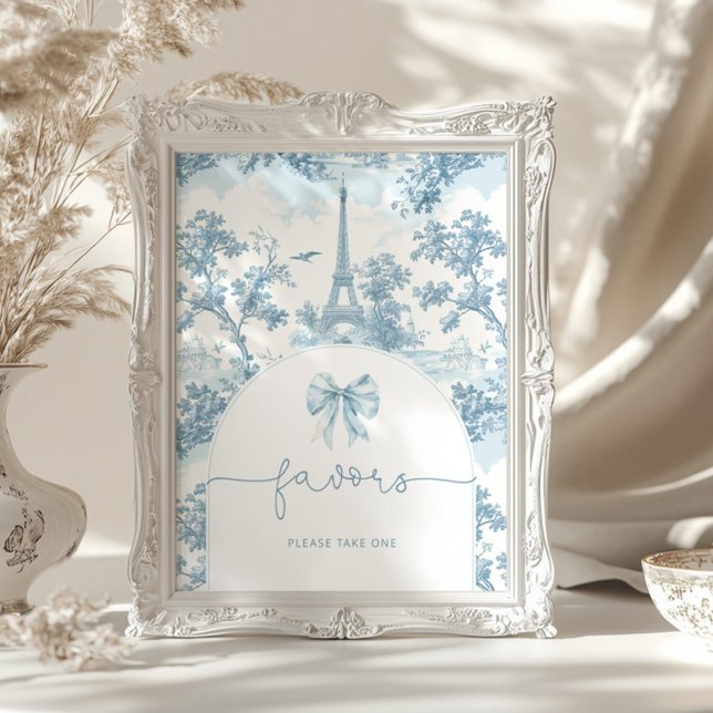Toile de Jouy Bonjour Favor bonjour bebe Poster (Creator Uploaded)