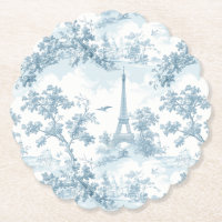 Toile de Jouy Parisian vintage Baby shower