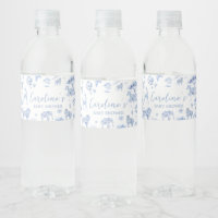 Toile De Jouy Safari Animals Baby Shower