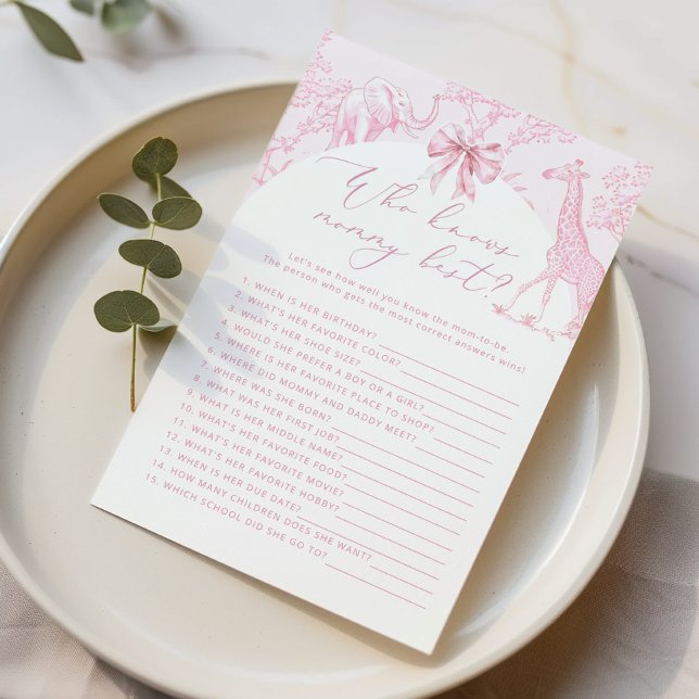 Toile de Jouy Who kows mommy best game (Creator Uploaded)