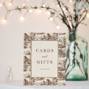 Toile de Romance Wedding Foam Board