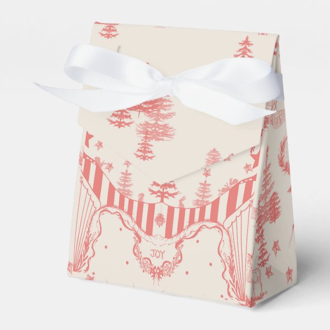 Toile Du Joui Favor Boxes (Front Side)