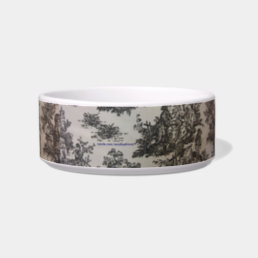 Toile in Black and White Bowl