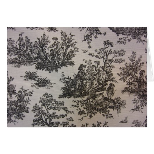 Toile in Black & White (Front Horizontal)