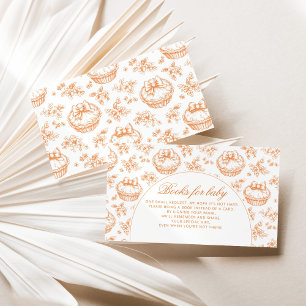 Toile Litte Cutie Pie Books for baby arch Enclosure Card