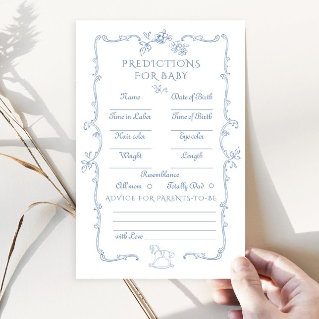 Toile Rocking horse Baby Predictions and advice (Creator Uploaded)