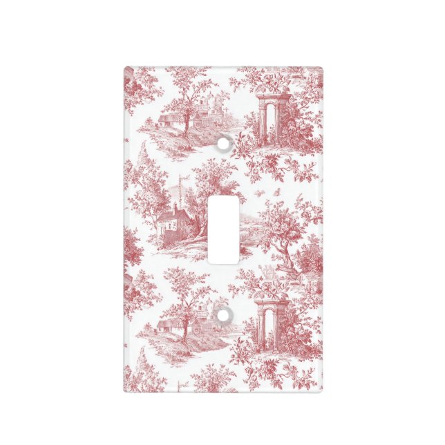 Toile Romance Light Switch Cover (Front)