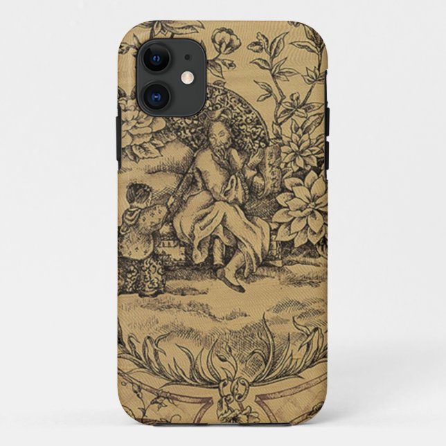 Toile - Taupe Case-Mate iPhone Case (Back)