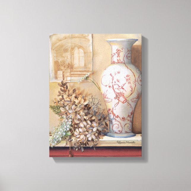 Toile Vase Print (Front)