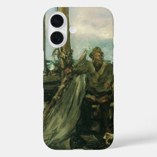 Toilers of the Sea by Edouard Manet, Vintage Art iPhone 16 Case