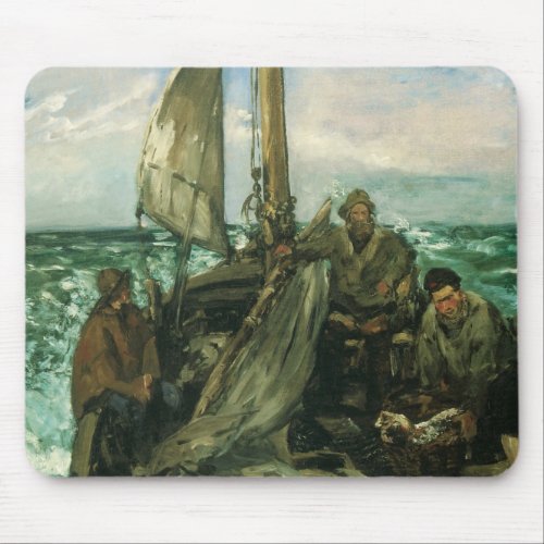 Toilers of the Sea by Edouard Manet Vintage Art Mouse Pad