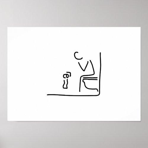 toilet digestion poster
