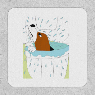 toilet dog patch