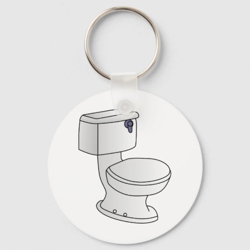 Toilet Keychain