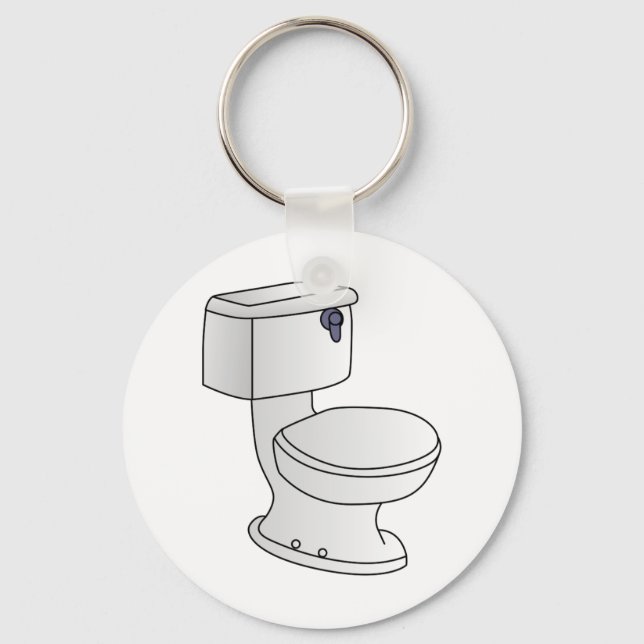 Toilet Keychain (Front)