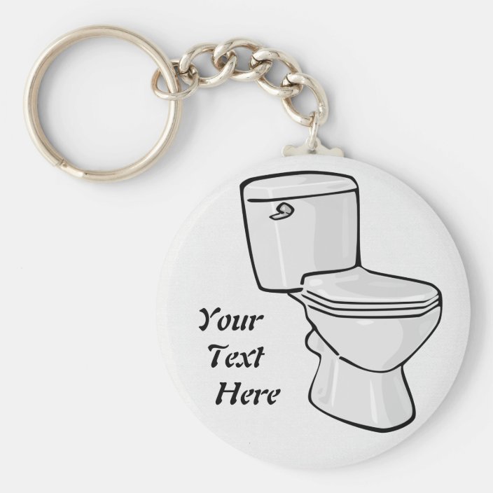 Toilet Keychain