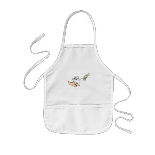 Toilet Paper Art Meme Kids' Apron