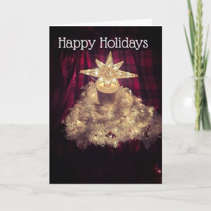 Toilet Paper Christmas Tree Card