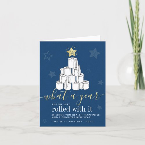 Toilet Paper Christmas Tree Script Year 2020 Holiday Card
