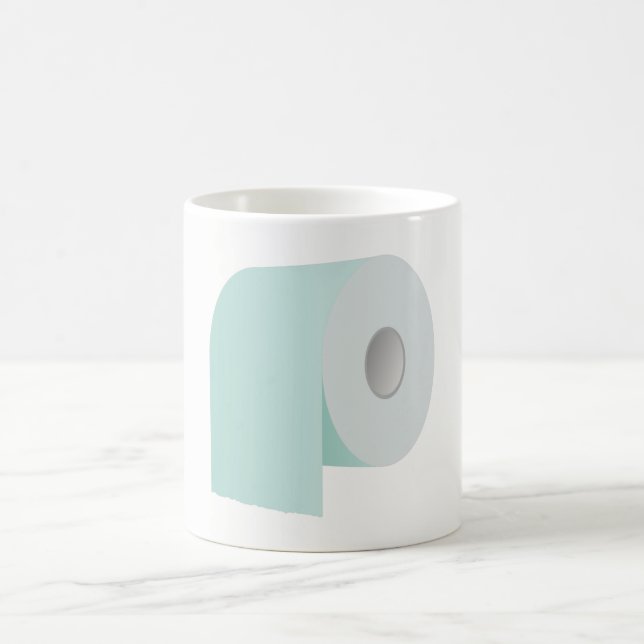 Toilet Paper Coffee Mug (Center)