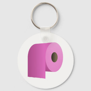 Toilet Paper Keychain